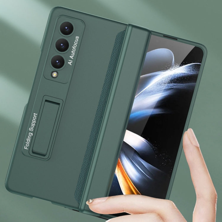 For Samsung Galaxy Z Fold4 GKK Magnetic Hinged Folding Full Phone Case(Silver) - free shipping - PMC TechLife - Order now!
