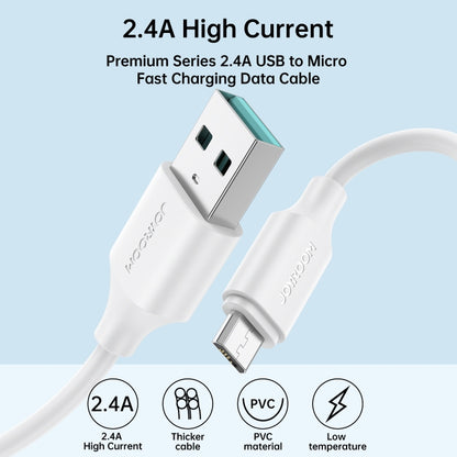 JOYROOM S-UM018A9 2.4A USB to Micro USB Fast Charging Data Cable, Length:2m(Black) - Micro USB Cable by JOYROOM | Online Shopping South Africa | PMC Jewellery