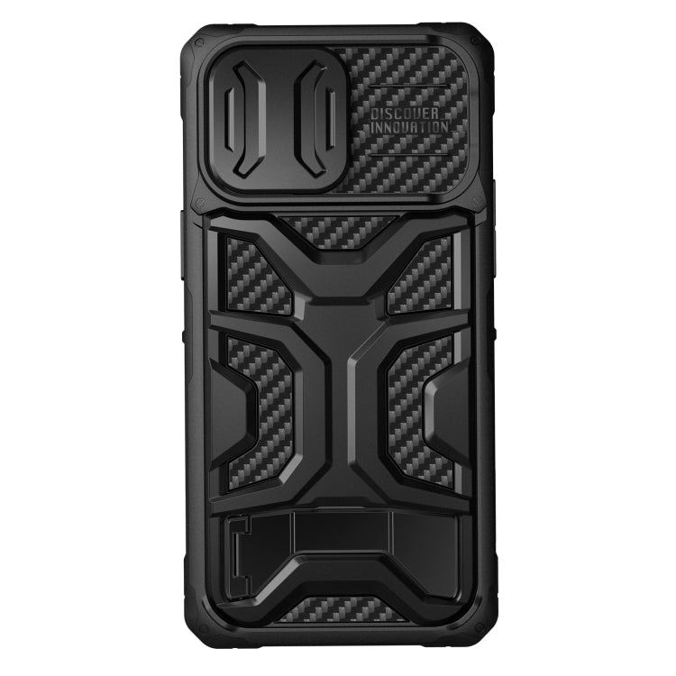 For iPhone 14 Pro Max NILLKIN Sliding Camera Cover Design TPU + PC Magnetic Phone Case(Black) - iPhone 14 Pro Max Cases by NILLKIN | Online Shopping South Africa | PMC TechLife | Buy Now Pay Later Mobicred