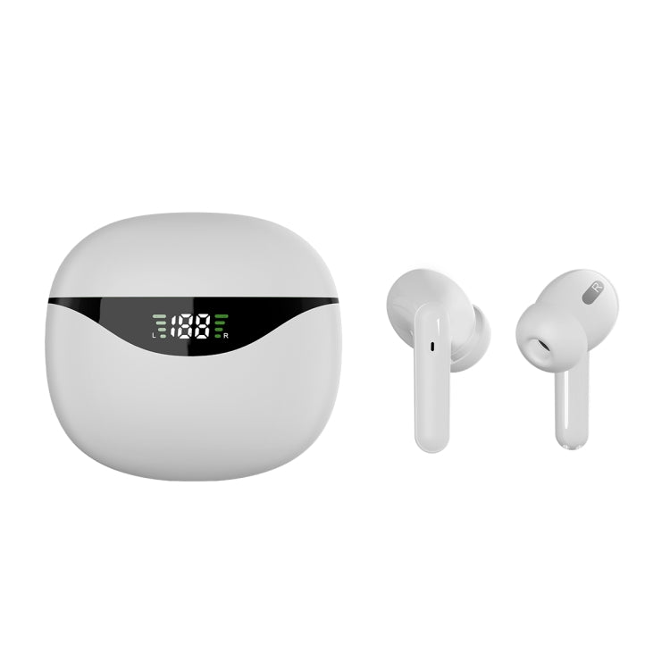 HAMTOD CS121 Stereo TWS Wireless Bluetooth Earphone(White) - TWS Earphone by HAMTOD | Online Shopping South Africa | PMC TechLife | Buy Now Pay Later Mobicred
