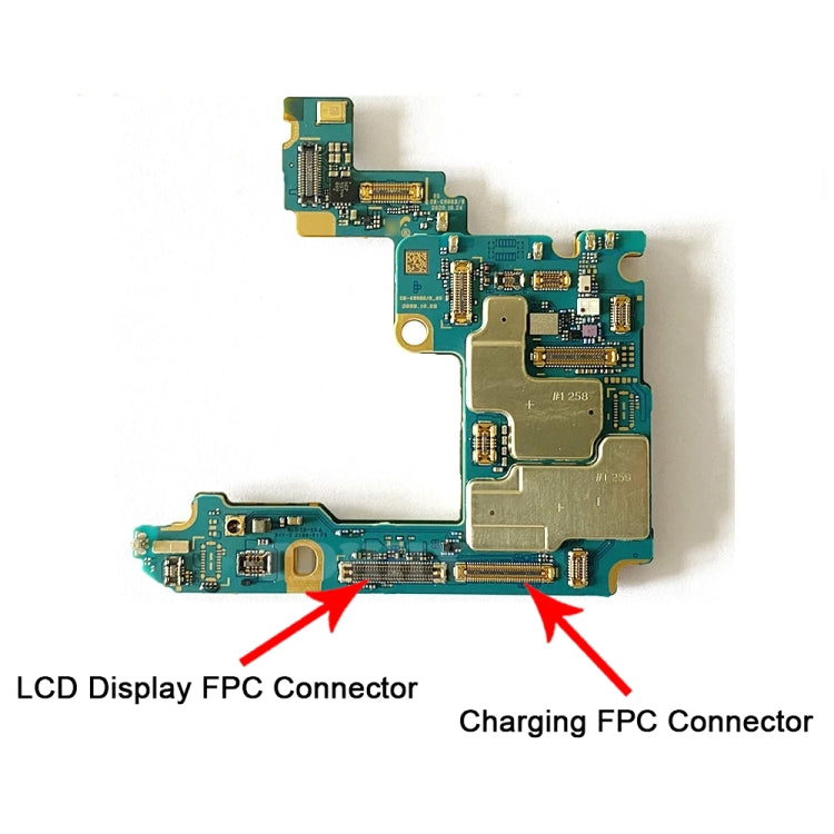 For Samsung Galaxy S21 Ultra 5G SM-G998 10pcs LCD Display FPC Connector On Motherboard - FPC Connector by PMC Jewellery | Online Shopping South Africa | PMC Jewellery