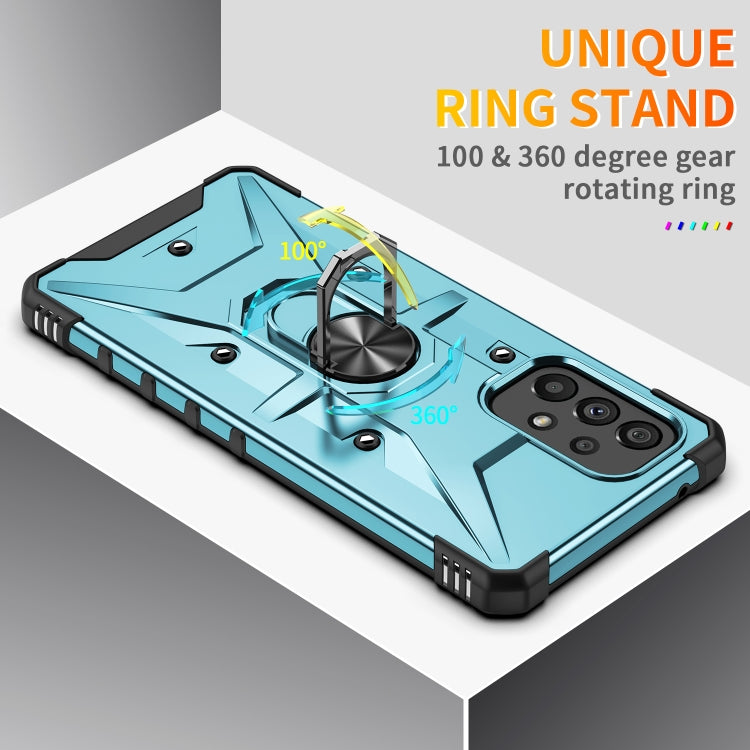 For Samsung Galaxy A73 5G Ring Holder Phone Case(Black) - free shipping - PMC TechLife - Order now!
