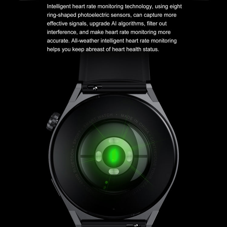Ochstin 5HK46P 1.36 inch Round Screen Steel Strap Smart Watch with Bluetooth Call Function(Silver) - free shipping - PMC TechLife - Order now!