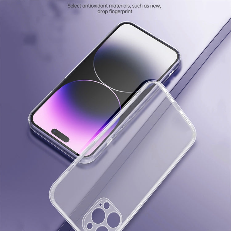 For iPhone 14 SULADA Frosted Series Shockproof TPU Protective Case(Transparent) - iPhone 14 Cases by SULADA | Online Shopping South Africa | PMC TechLife