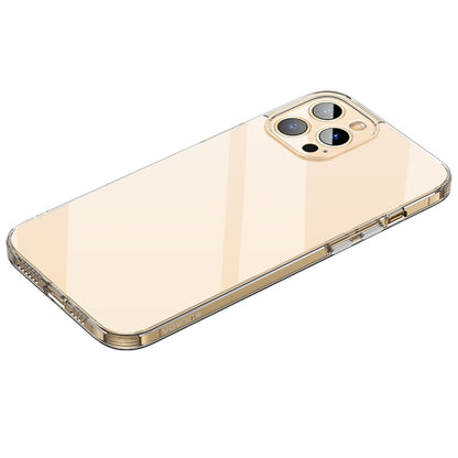 For iPhone 14 Pro SULADA Frosted Series Shockproof Transparent TPU Phone Case(Gold) - iPhone 14 Pro Cases by SULADA | Online Shopping South Africa | PMC Jewellery