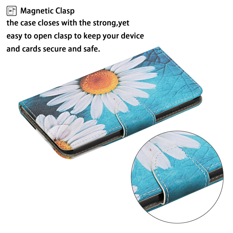 For Xiaomi Redmi A1 Colored Drawing Pattern Leather Phone Case(Chrysanthemum) - Xiaomi Cases by PMC Jewellery | Online Shopping South Africa | PMC Jewellery