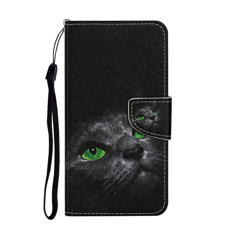 For Xiaomi Redmi A1 Colored Drawing Pattern Leather Phone Case(Black Cat) - free shipping - PMC TechLife - Order now!