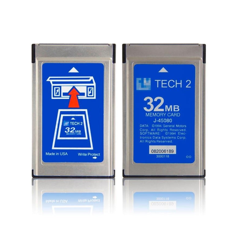 For Isuzu 1996-2014 GM Tech T2 32MB Dedicated Data Card, English Version - Code Readers & Scan Tools by PMC TechLife | Online Shopping South Africa | PMC TechLife