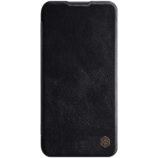 For Huawei nova 6 SE NILLKIN QIN Series Crazy Horse Texture Horizontal Flip Leather Case With Card Slot(Black) - Huawei Cases by NILLKIN | Online Shopping South Africa | PMC Jewellery