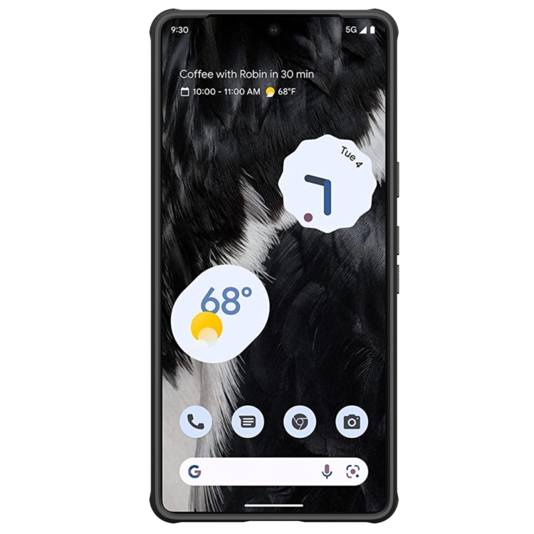 For Google Pixel 7 5G NILLKIN Super Frosted Shield Pro PC + TPU Phone Case(Black) - Google Cases by NILLKIN | Online Shopping South Africa | PMC Jewellery