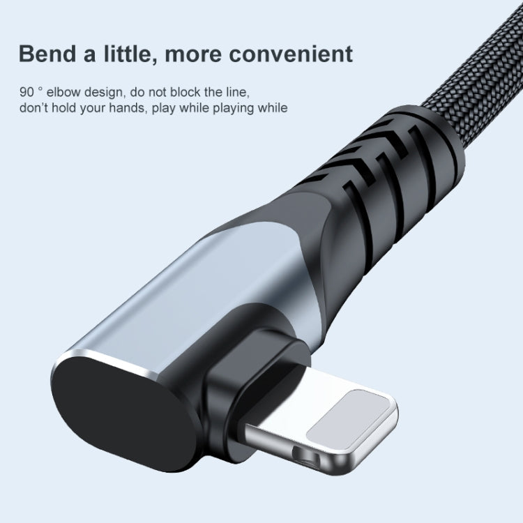 ADC-009 20W USB-C/Type-C to 8 Pin Double Elbow Data Cable, Length:1m - 2 in 1 Cable by PMC Jewellery | Online Shopping South Africa | PMC Jewellery