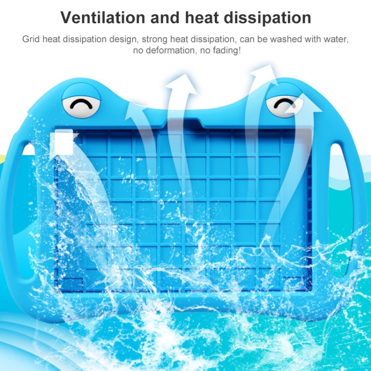 For TCL Tab 10/10s 2020 Silicone Shockproof Protective Tablet Case(Blue) - Others by PMC TechLife | Online Shopping South Africa | PMC TechLife