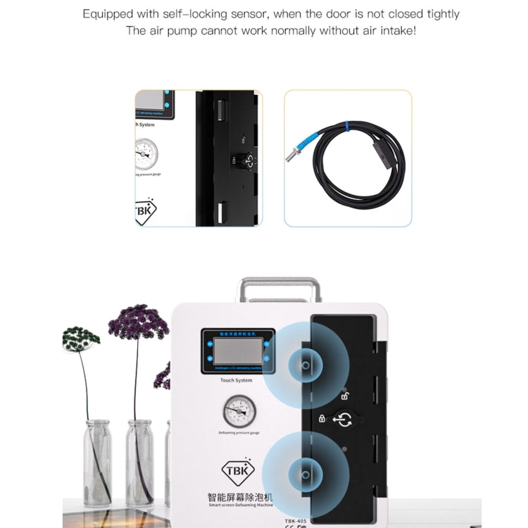 TBK 405 intelligent LCD Screen OCA Bubble Remover Machine, Plug:EU Plug - free shipping - PMC TechLife - Order now!
