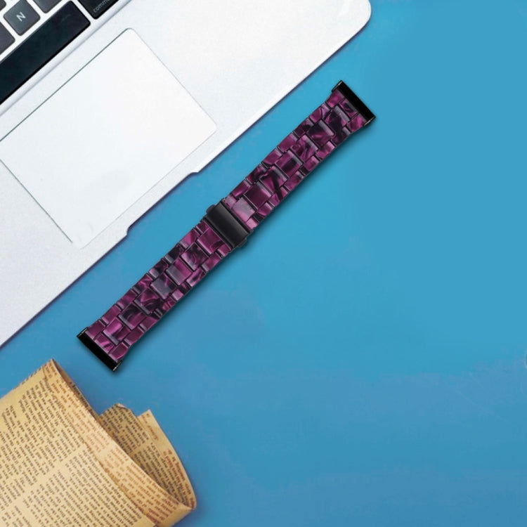 For Fitbit Versa 4 / Sense 2 Universal Resin Watch Band(Purple Light) - free shipping - PMC TechLife - Order now!
