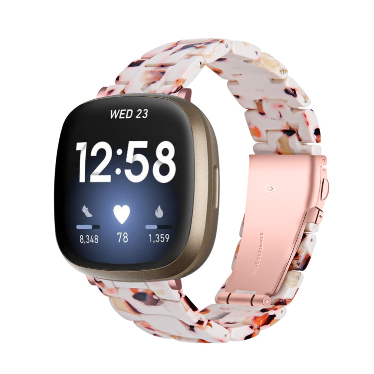 For Fitbit Versa 4 / Sense 2 Universal Resin Watch Band(Nougat) - free shipping - PMC TechLife - Order now!