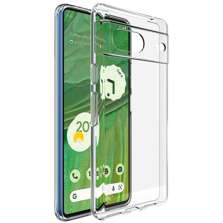 For Google Pixel 7 IMAK UX-5 Series Transparent Shockproof TPU Protective Phone Case(Transparent) - Google Cases by imak | Online Shopping South Africa | PMC TechLife | Buy Now Pay Later Mobicred