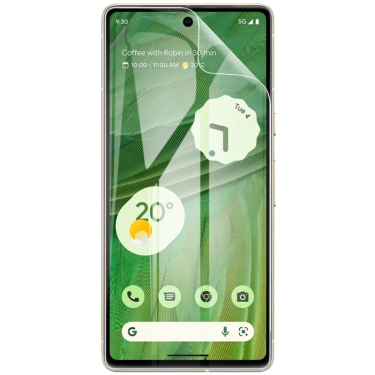 For Google Pixel 7 2pcs imak Curved Full Screen Hydrogel Film Front Protector - Google Tempered Glass by imak | Online Shopping South Africa | PMC TechLife | Buy Now Pay Later Mobicred