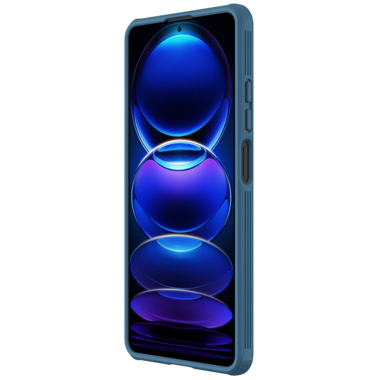 For Xiaomi Redmi Note 12 Pro 5G China NILLKIN CamShield Pro PC Phone Case(Blue) - Note 12 Pro Cases by NILLKIN | Online Shopping South Africa | PMC Jewellery