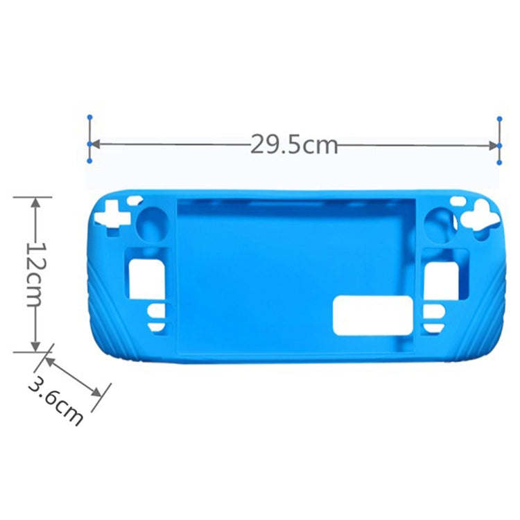 For Steam Deck Shockproof Silicone Game Console Protective Case(Pink) - Accessories by PMC TechLife | Online Shopping South Africa | PMC TechLife