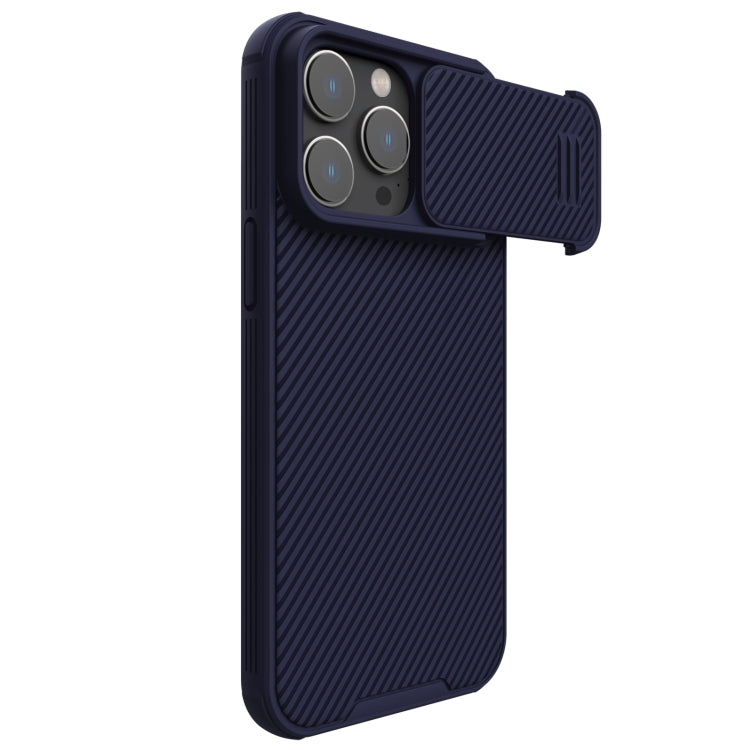 For iPhone 14 Pro Max NILLKIN CamShield S PC Phone Case(Royal Blue) - iPhone 14 Pro Max Cases by NILLKIN | Online Shopping South Africa | PMC Jewellery
