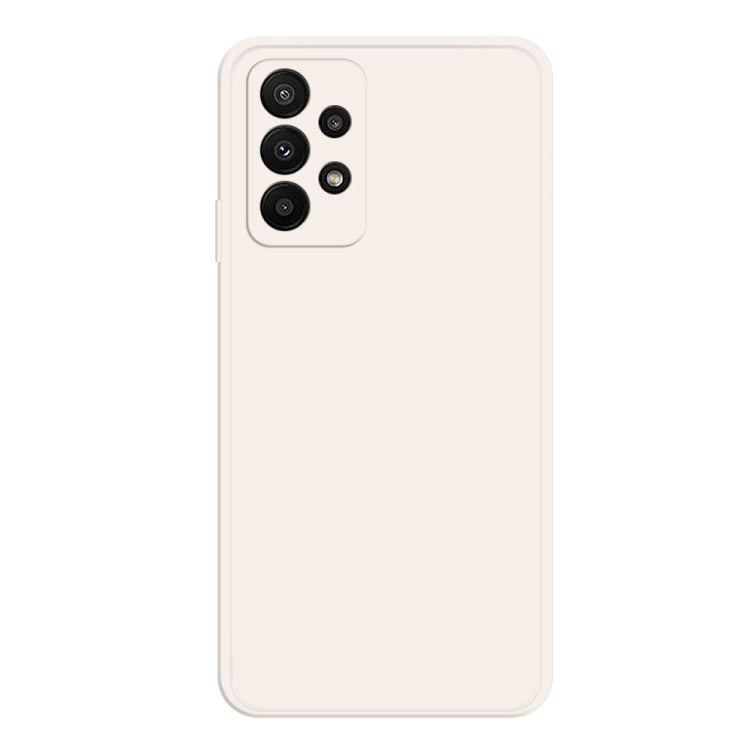 For Samsung Galaxy A23 Imitation Liquid Silicone Phone Case(White) - free shipping - PMC TechLife - Order now!