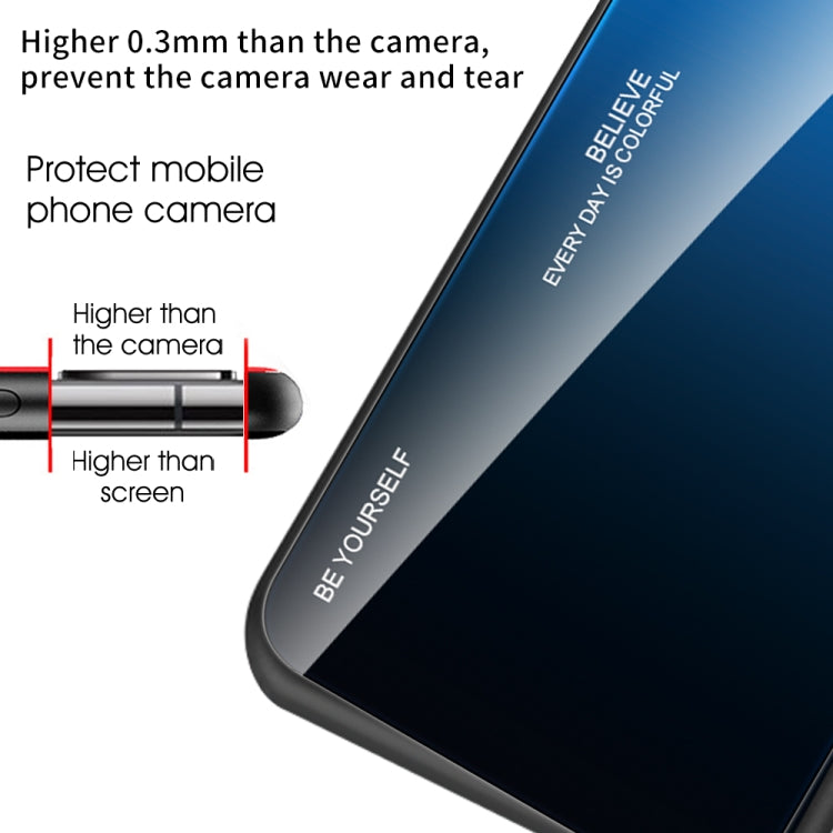 For Xiaomi 13 Pro Gradient Color Glass Phone Case(Blue Black) - free shipping - PMC TechLife - Order now!