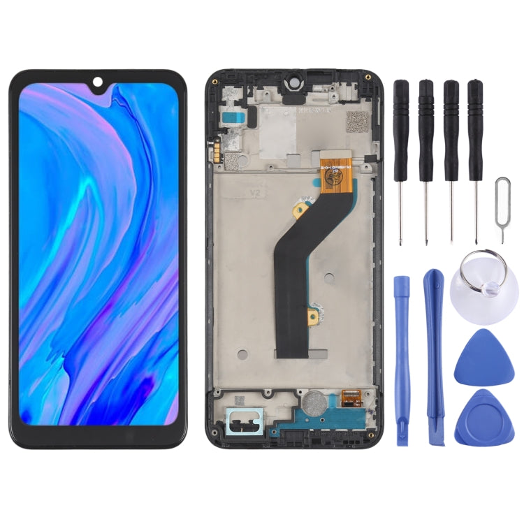 OEM LCD Screen For itel S15 Digitizer Full Assembly with Frame -  by PMC Jewellery | Online Shopping South Africa | PMC Jewellery