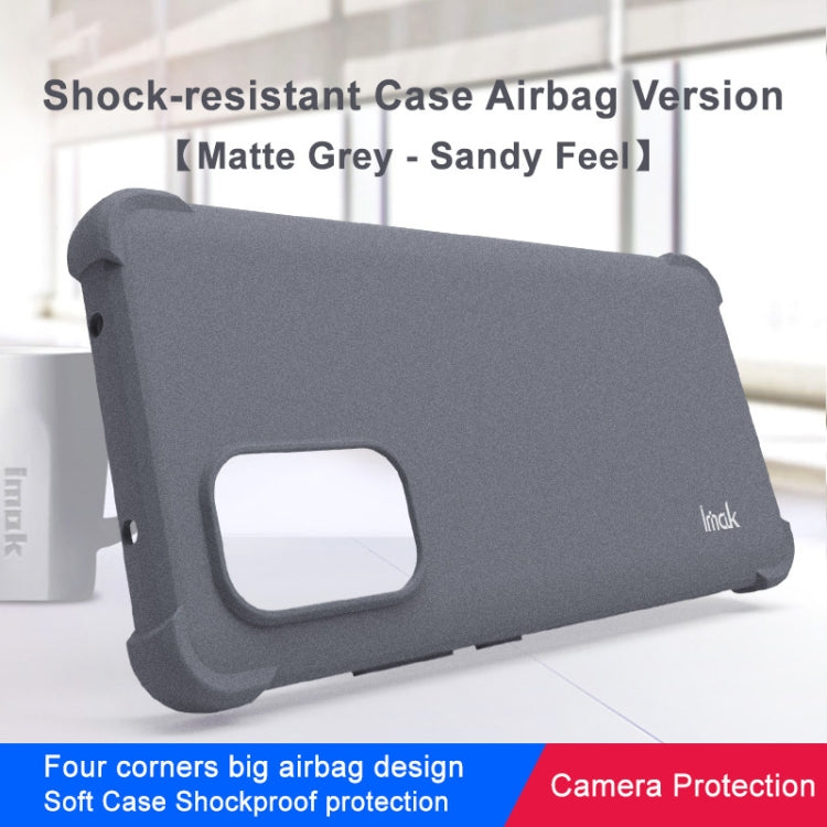 For Nokia X30 5G imak Shockproof Airbag TPU Phone Case(Matte Grey) - Nokia Cases by imak | Online Shopping South Africa | PMC TechLife | Buy Now Pay Later Mobicred