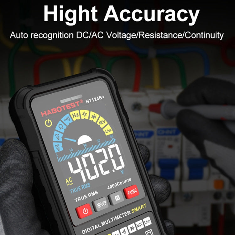 HABOTEST HT124B+ Mini Digital Display High-precision Multimeter - free shipping - PMC TechLife - Order now!