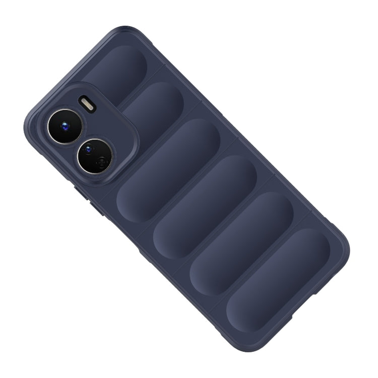 For vivo Y16 4G Global Magic Shield TPU + Flannel Phone Case(Grey) - free shipping - PMC TechLife - Order now!
