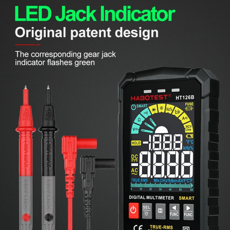 HABOTEST HT126B Digital High Precision Mini Multimeter - free shipping - PMC TechLife - Order now!