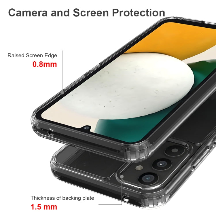 For Samsung Galaxy A34 5G Shockproof Scratchproof TPU + Acrylic Phone Case(Transparent) - free shipping - PMC TechLife - Order now!