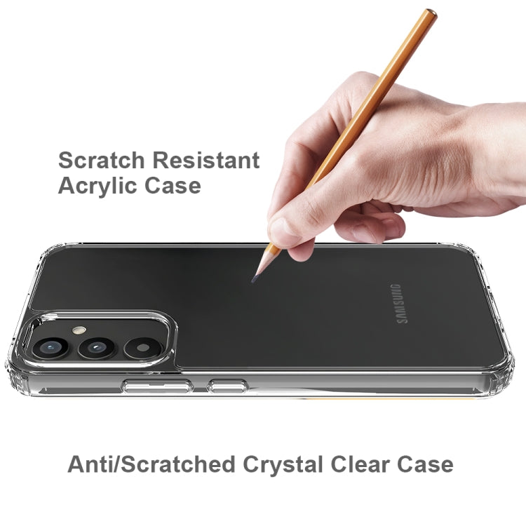 For Samsung Galaxy A34 5G Shockproof Scratchproof TPU + Acrylic Phone Case(Transparent) - free shipping - PMC TechLife - Order now!