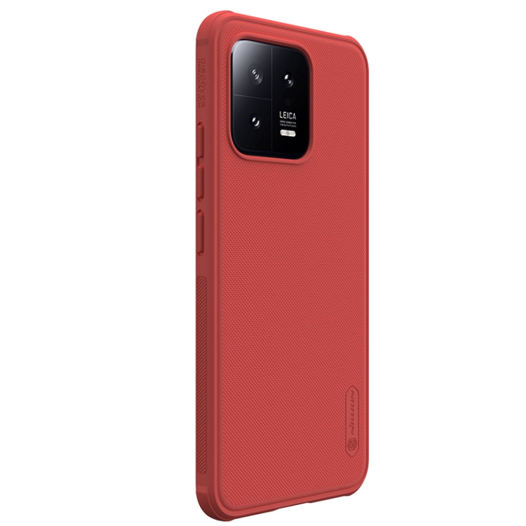 For Xiaomi 13 NILLKIN Frosted Shield Pro PC + TPU Phone Case(Red) - free shipping - PMC TechLife - Order now!