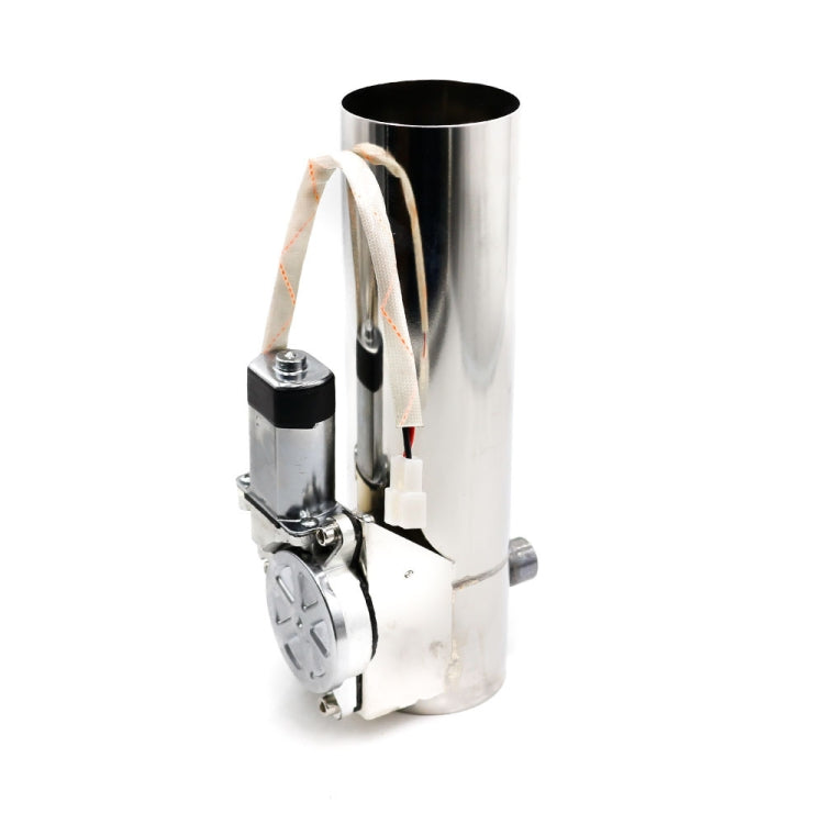 2.5 inch Car Stainless Steel Straight Pipe Remote Control Electric Exhaust Valve - Exhaust Pipes by PMC TechLife | Online Shopping South Africa | PMC TechLife | Buy Now Pay Later Mobicred