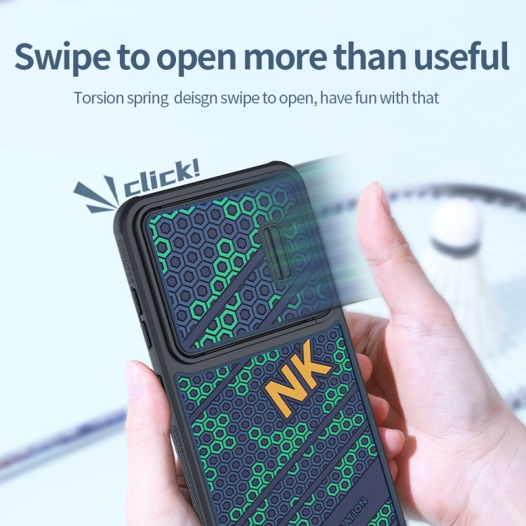 For Samsung Galaxy S23 5G NILLKIN 3D Lens Sliding Camera Phone Case - Galaxy S23 5G Cases by NILLKIN | Online Shopping South Africa | PMC TechLife | Buy Now Pay Later Mobicred