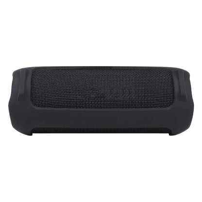 For JBL Flip 6 Bluetooth Speaker Portable Silicone Case with Shoulder Strap(Black) - Protective Case by PMC Jewellery | Online Shopping South Africa | PMC Jewellery