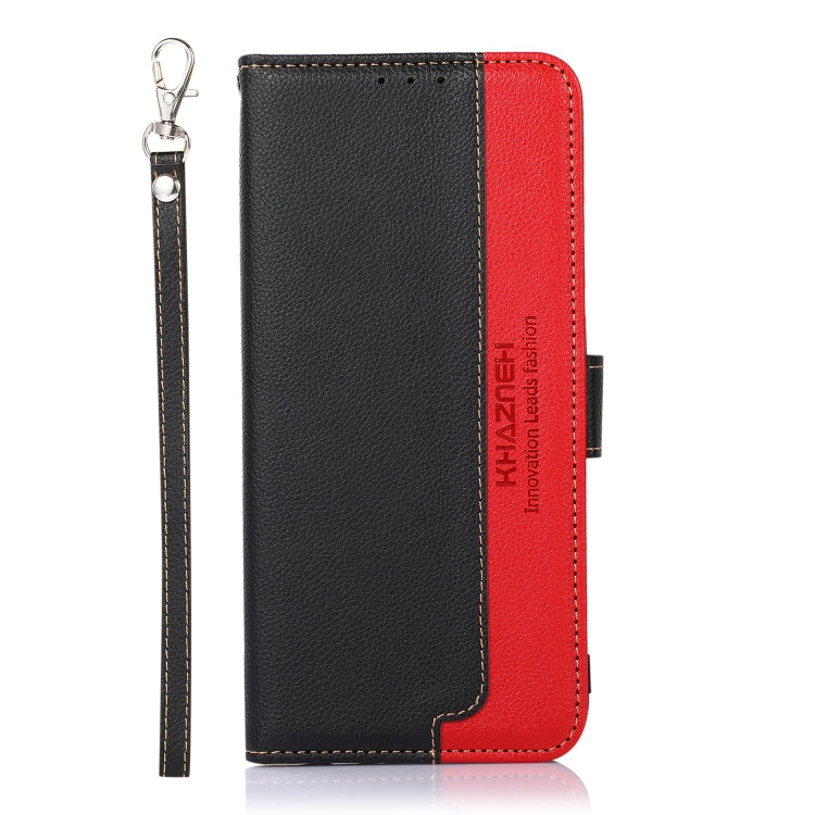 For OnePlus Nord CE 3 Lite KHAZNEH Litchi Texture Leather RFID Phone Case(Black) - free shipping - PMC TechLife - Order now!