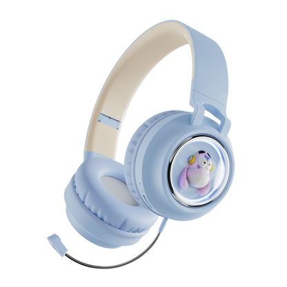 Q1 Headphones Monster Kids Over-Ear Bluetooth Earphones(Blue) - Headset & Headphone by PMC Jewellery | Online Shopping South Africa | PMC Jewellery