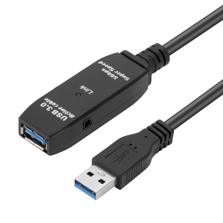 USB 3.0 Male to Female Data Sync Super Speed Extension Cable, Length:20m - free shipping - PMC TechLife - Order now!