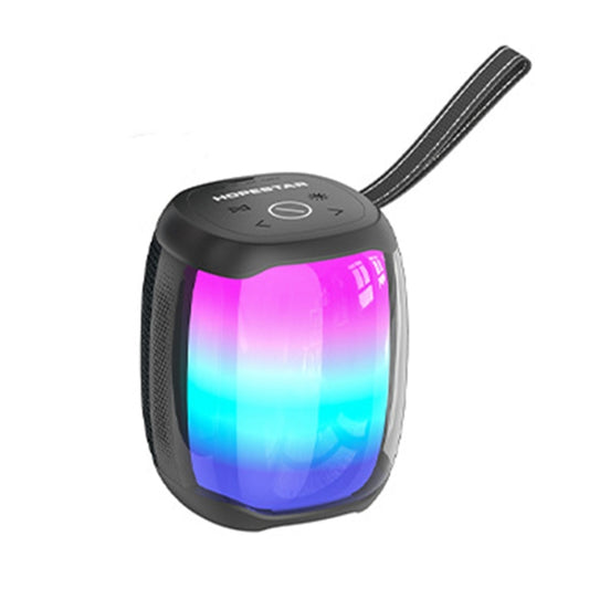 HOPESTAR P50 mini TWS Outdoor RGB Light IPX6Waterproof Bluetooth Speaker(Black) - Waterproof Speaker by HOPESTAR | Online Shopping South Africa | PMC Jewellery