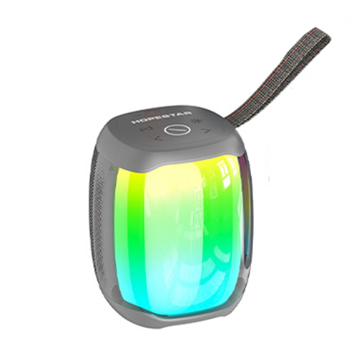 HOPESTAR P50 mini TWS Outdoor RGB Light IPX6 Waterproof Bluetooth Speaker(Grey) - free shipping - PMC TechLife - Order now!