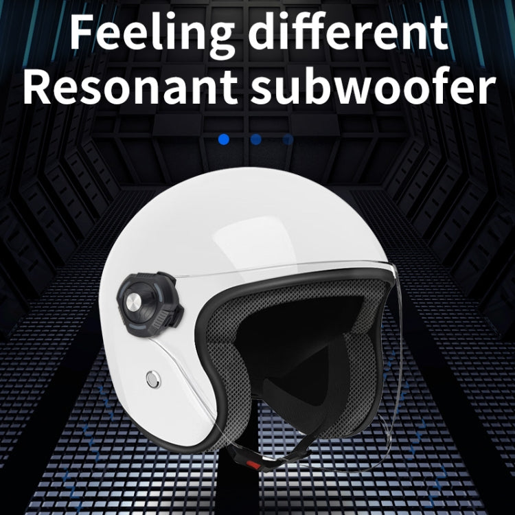 Mucro H2R Helmet Mounted Bone Conduction Bluetooth Speaker(Black) - Mini Speaker by Mucro | Online Shopping South Africa | PMC Jewellery
