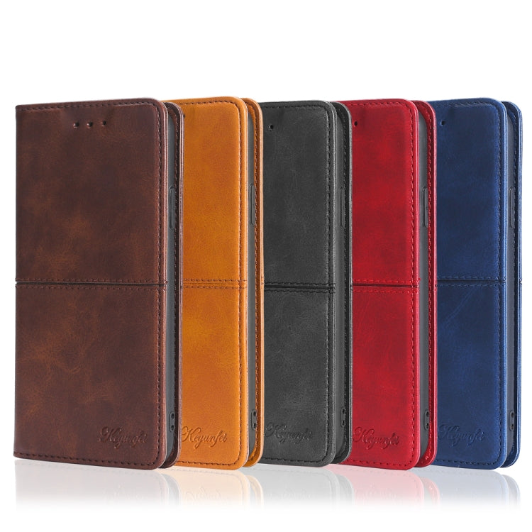 For Xiaomi Poco X5 Pro / Redmi Note 12 Pro Speed Cow Texture Magnetic Horizontal Flip Leather Phone Case(Red) - free shipping - PMC TechLife - Order now!