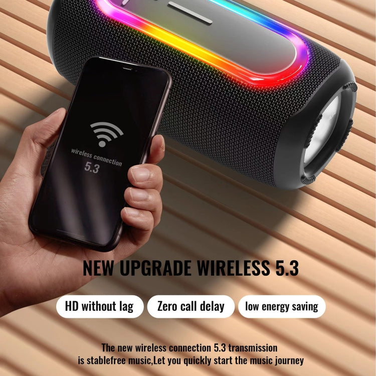 HOPESTAR P60 IPX6 Waterproof 10W 66mm Outdoor Bluetooth Speaker(Blue) - free shipping - PMC TechLife - Order now!