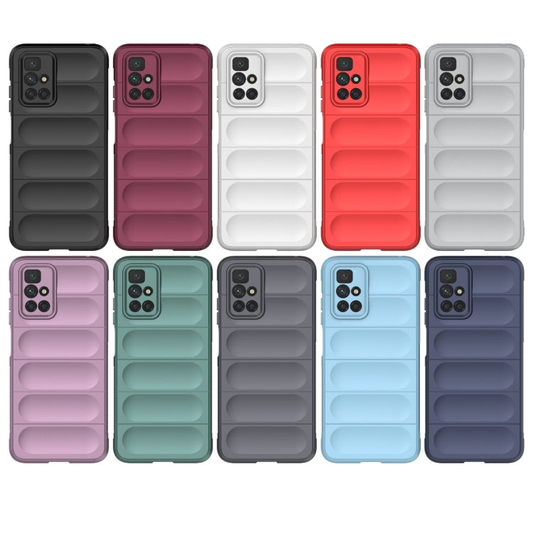 For Xiaomi Redmi 10 Magic Shield TPU + Flannel Phone Case(Light Blue) - free shipping - PMC TechLife - Order now!