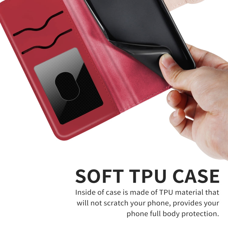 For Xiaomi Poco X5 Life Tree Embossing Pattern Leather Phone Case(Red) - free shipping - PMC TechLife - Order now!