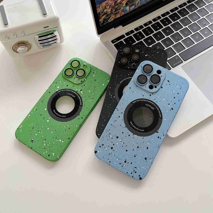 For iPhone 12 Splash Ink MagSafe Magnetic Phone Case(Purple) - free shipping - PMC TechLife - Order now!