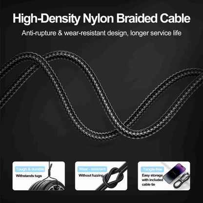 JOYROOM S-UM018A10 Extraordinary Series 2.4A USB-A to Micro USB Fast Charging Data Cable, Cable Length:1.2m(White) - Micro USB Cable by JOYROOM | Online Shopping South Africa | PMC Jewellery