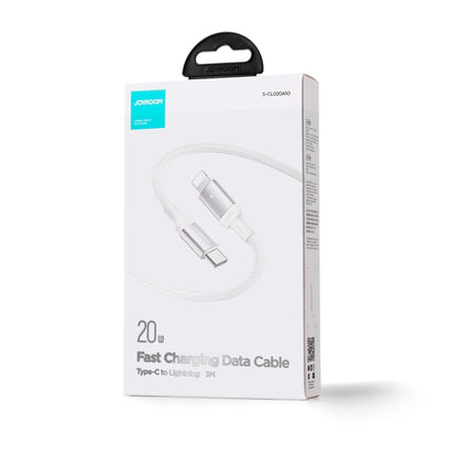 JOYROOM S-CL020A10 Extraordinary Series 20W USB-C / Type-C to 8 Pin Fast Charging Data Cable, Cable Length:3m(White) - 2 in 1 Cable by JOYROOM | Online Shopping South Africa | PMC Jewellery